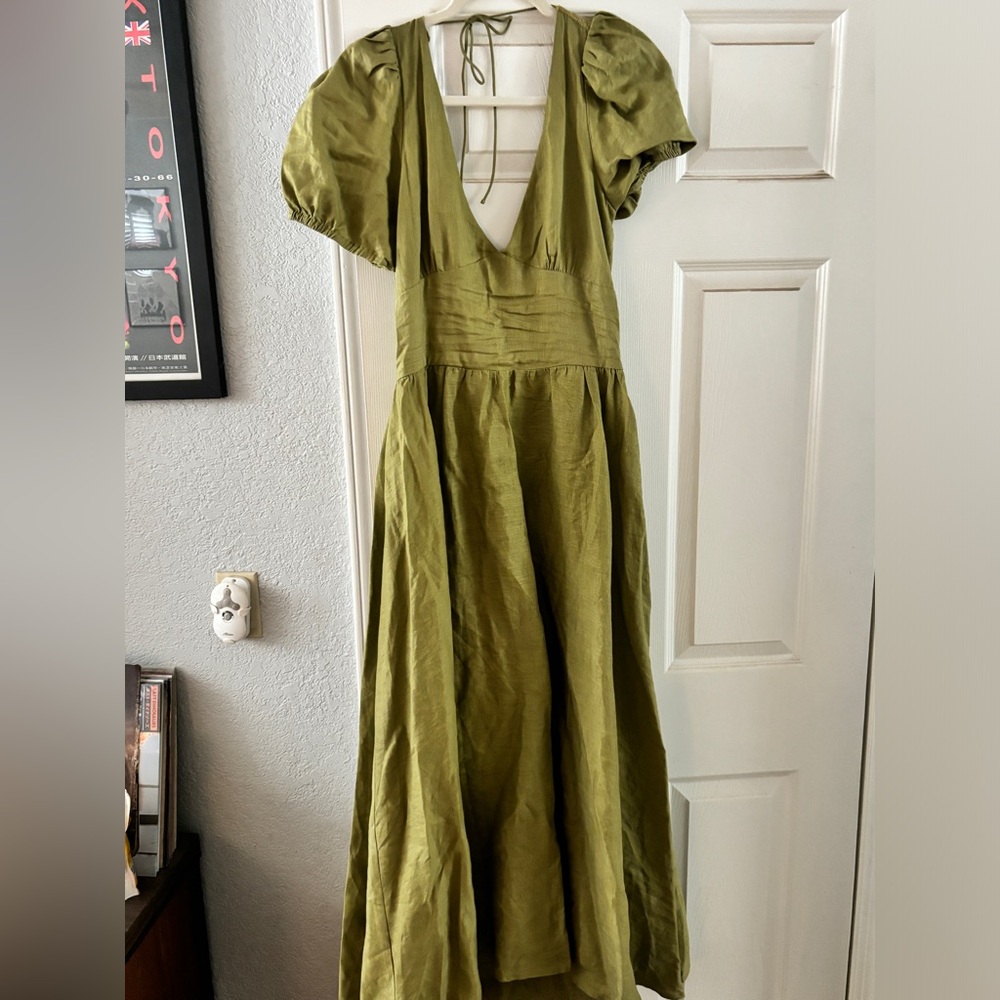 VRG girl Paradiso Linen Dress